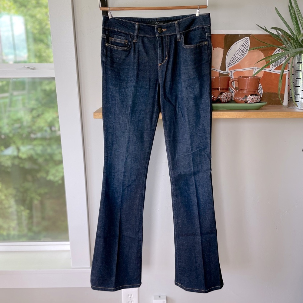 Joe’s Jeans The Visionnaire Skinny Bootcut Dark Blue Rinse Jeans Size 25